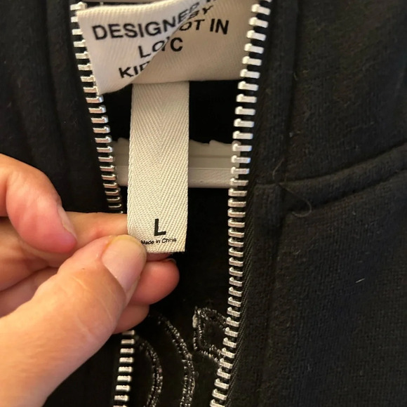 . Limited edition kid robot hoodie black size L - Picture 6 of 6